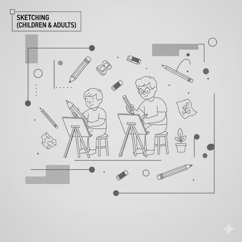 Sketching (Children & Adults)